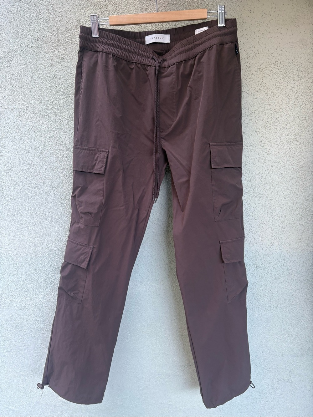 PacSun Performance Brown Cargo Straight Pants Size M